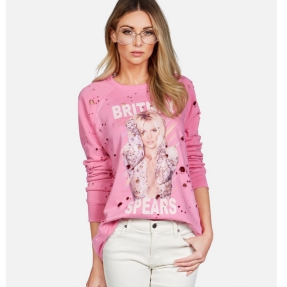 Lauren Moshi | Sweaters | Lauren Moschi Britney Sweatshirt Small | Poshmark